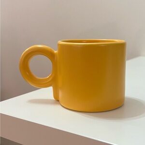 Molly Baz for Crate&Barrel Sunny Yellow Mug